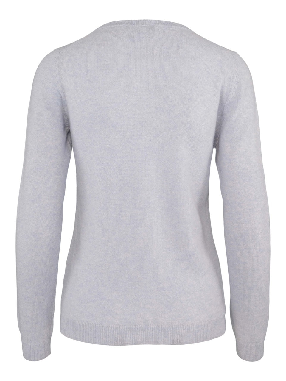 Classic Cashmere Cardigan – Blue Mist