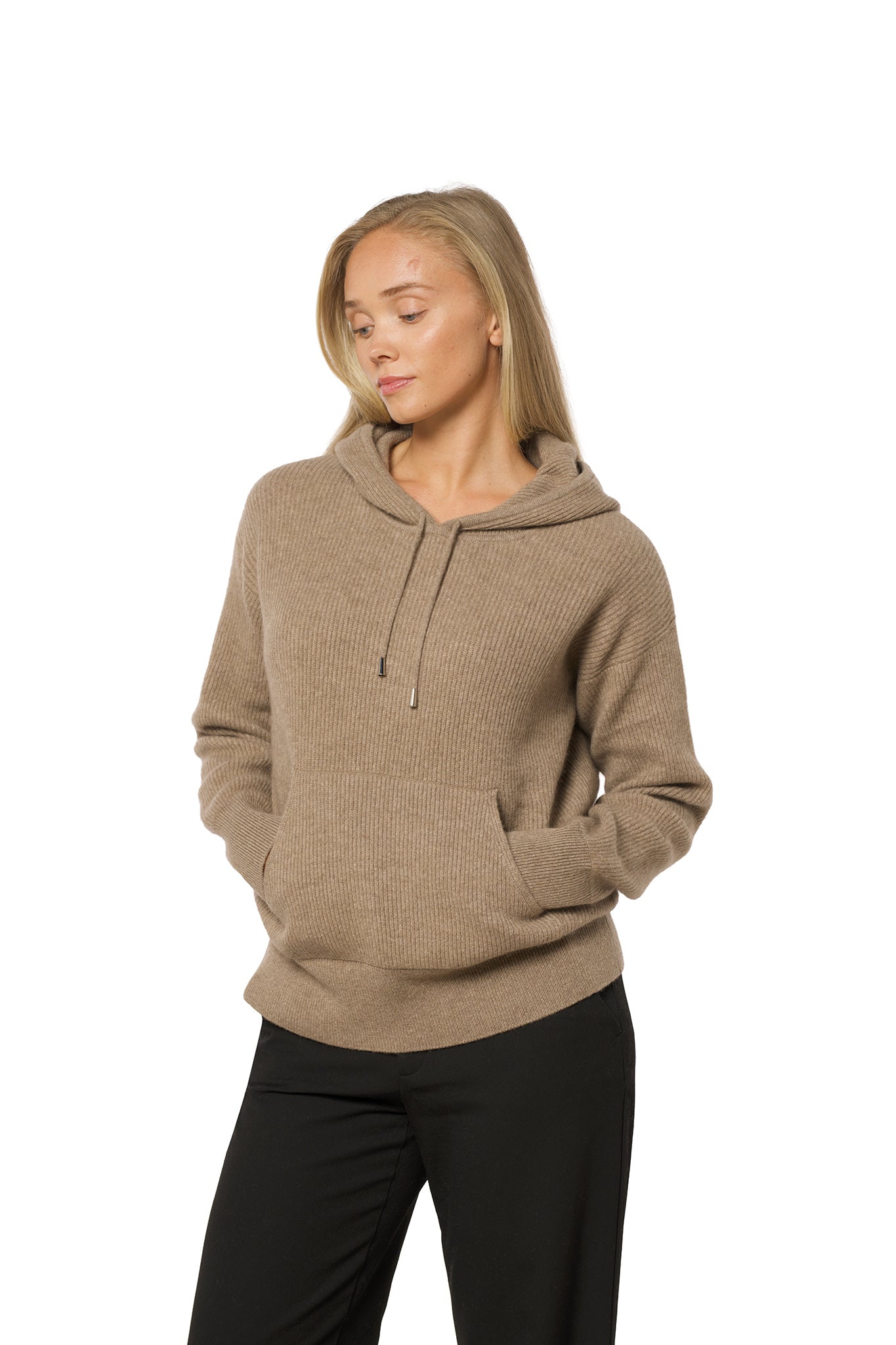 Organic Cashmere Hoodie