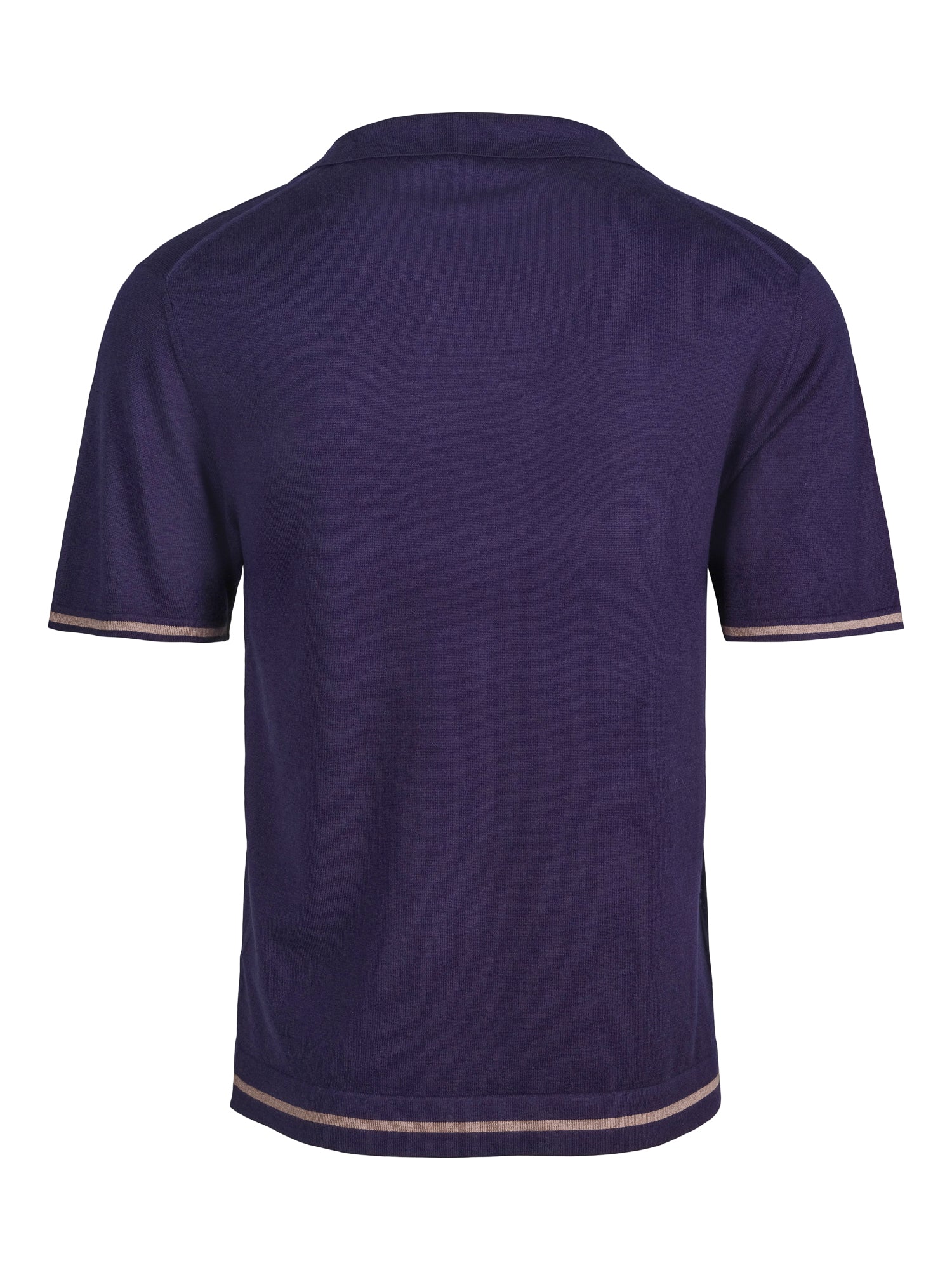 Eksklusiv kasjmir–silke polo navy