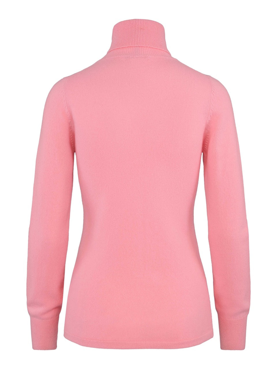 Turtleneck Cashmere Sweater – Bubblegum