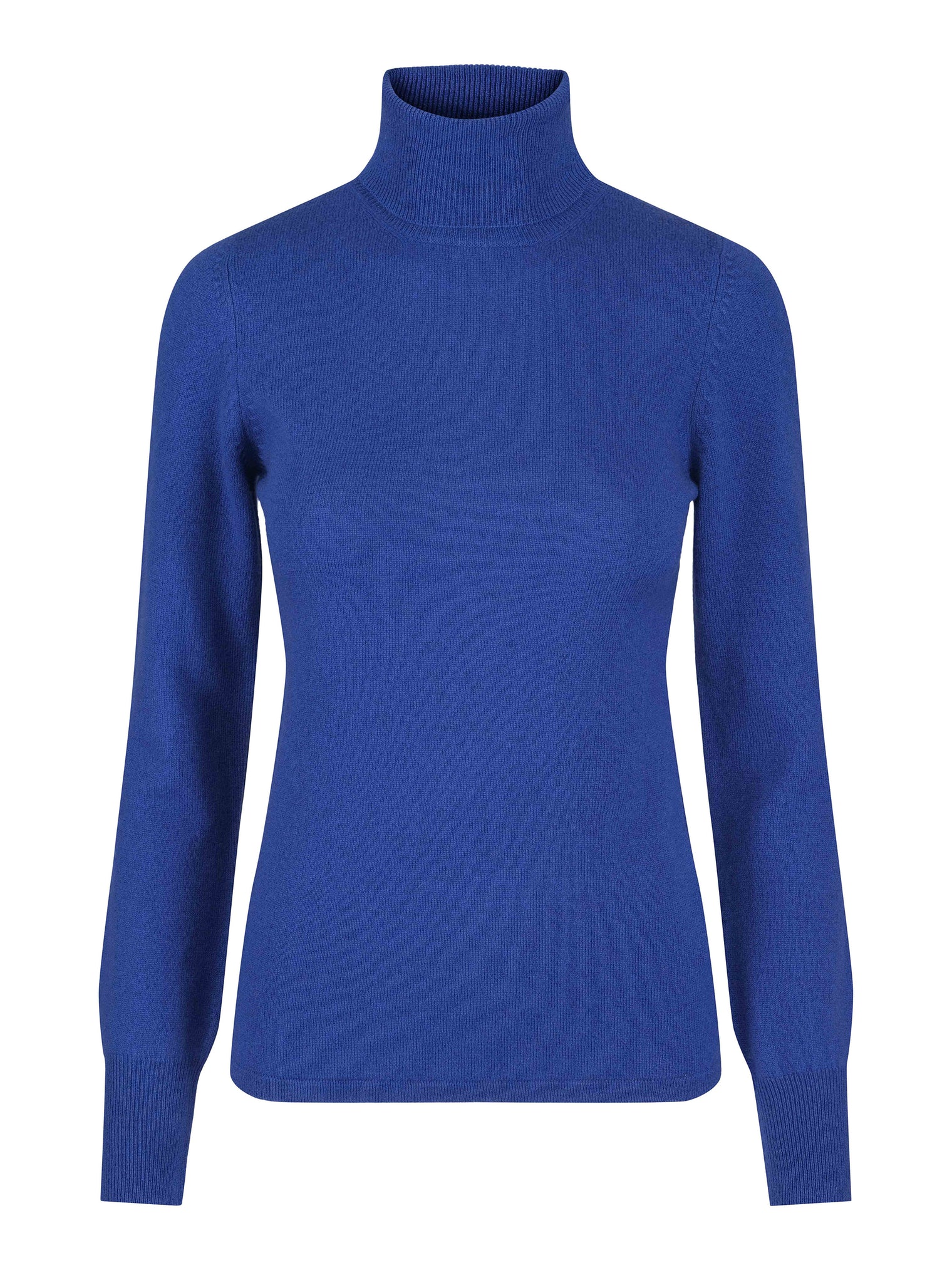 Turtleneck Cashmere Sweater – Ultra Blue