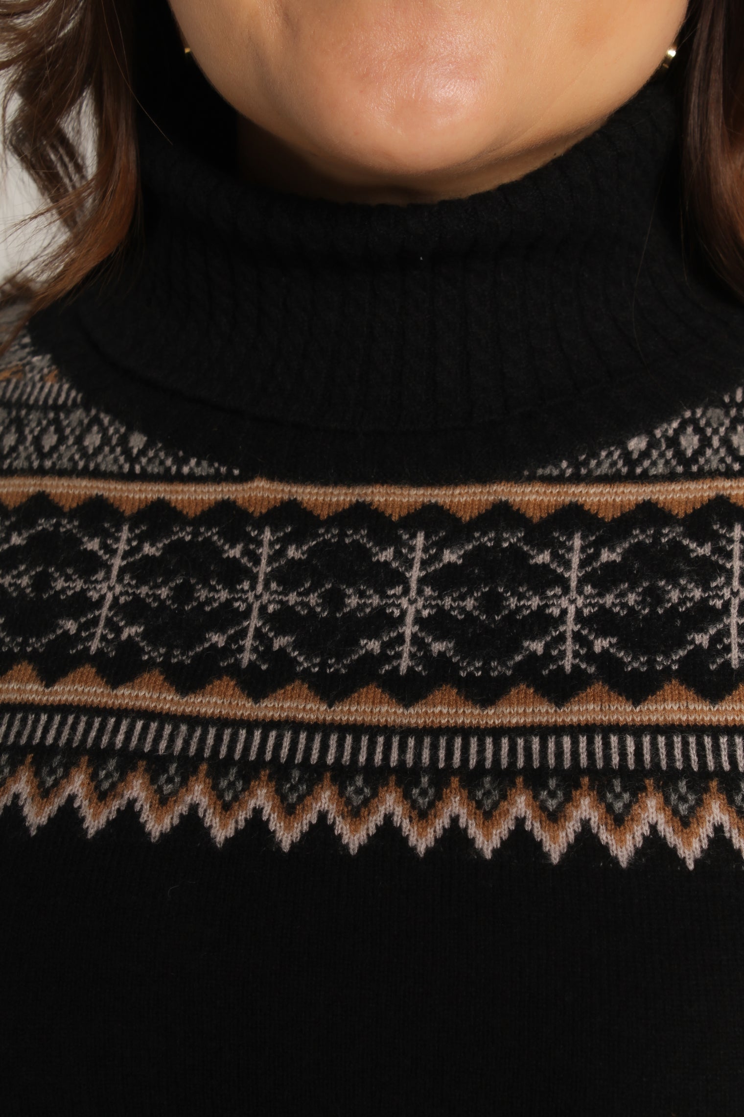 Norefjell cashmere sweater black