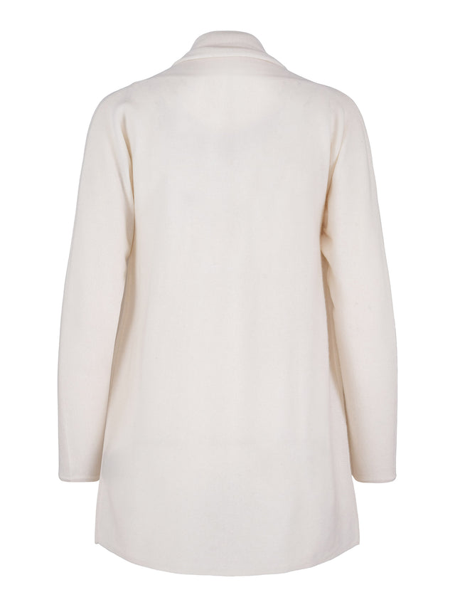Cashmere Cardigan – White