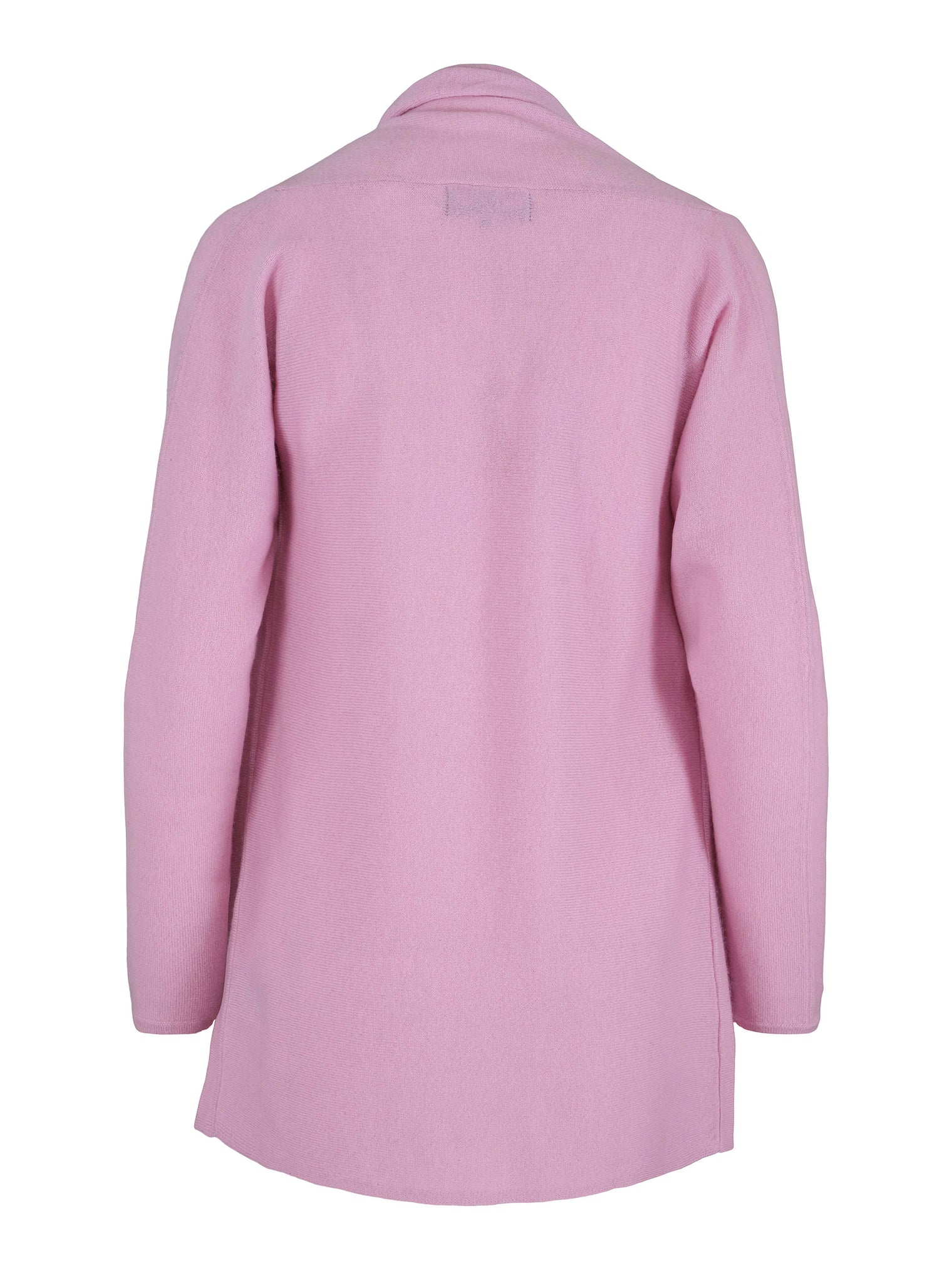 Cashmere cardigan with split organic