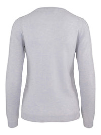 Classic Cashmere Cardigan – Blue Mist