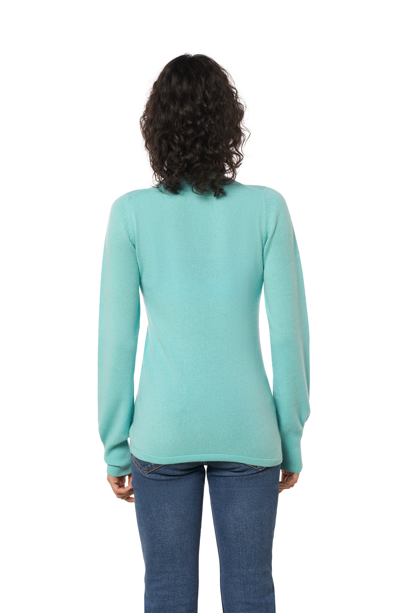 High neck cashmere sweater amalfi