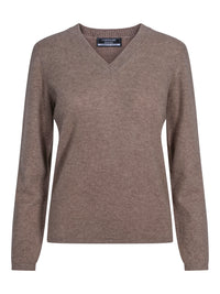 Classic Organic Cashmere V-Neck Sweater