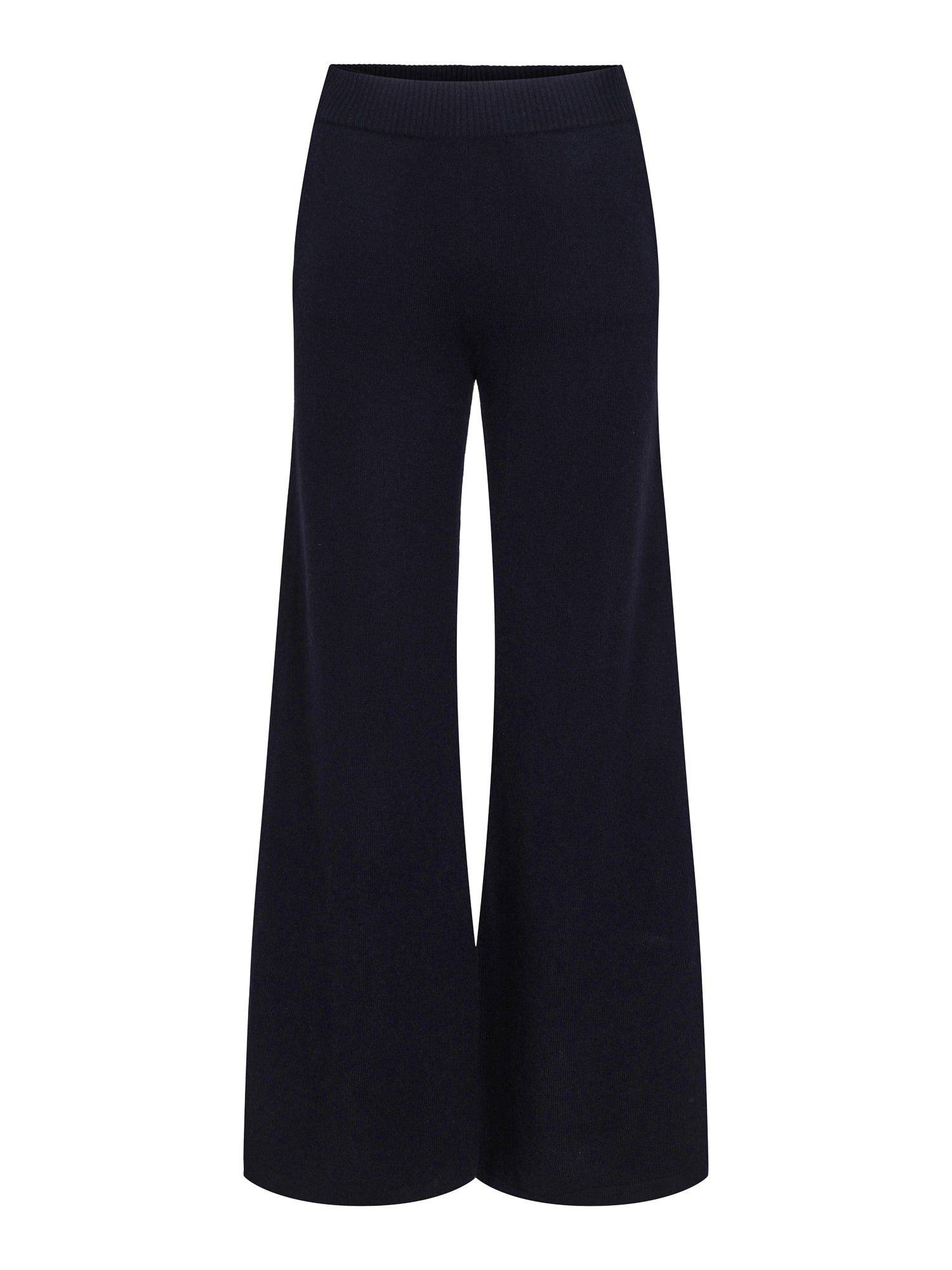 Cashmere trousers black