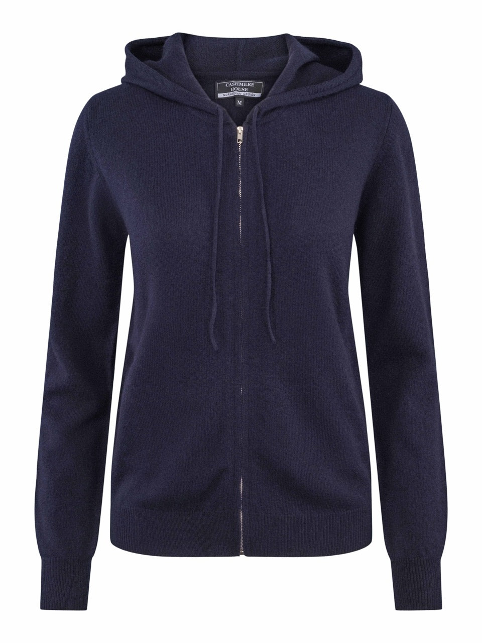 Kashmir hooded jacket navy blue 