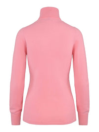 Turtleneck Cashmere Sweater – Bubblegum