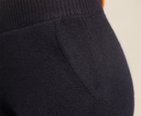 Cashmere trousers black