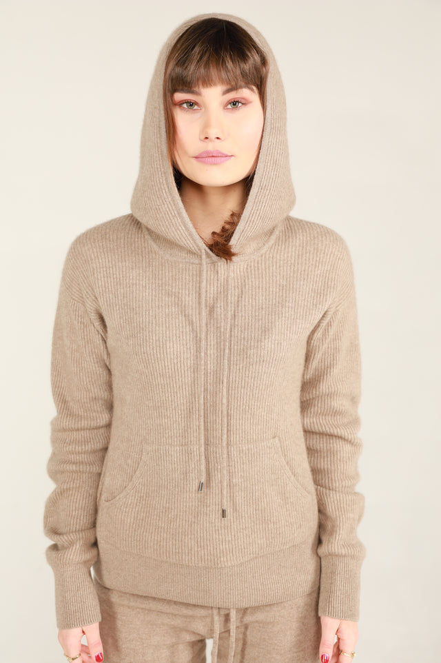 Cashmere hoodie organic 