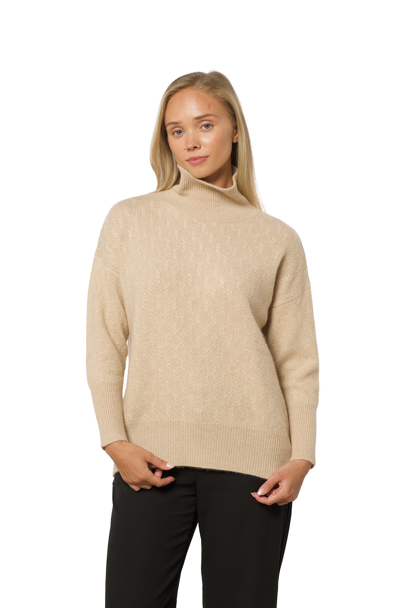 Lofoten – "Limited Edition" Light Natural Colour Cashmere Sweater