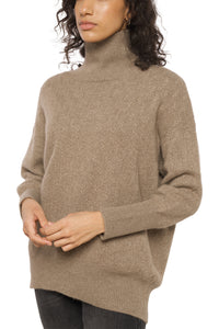 Cashmere sweater Lofoten - Dark organic