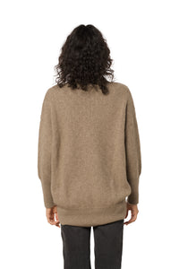 Cashmere sweater Lofoten - Dark organic
