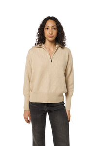 High neck - Mountains Navy blue