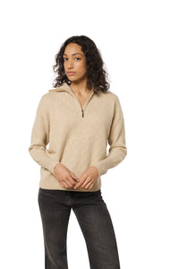 High neck - Mountains Navy blue