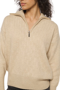 High neck - Mountains Navy blue