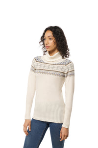 Norefjell cashmere sweater white
