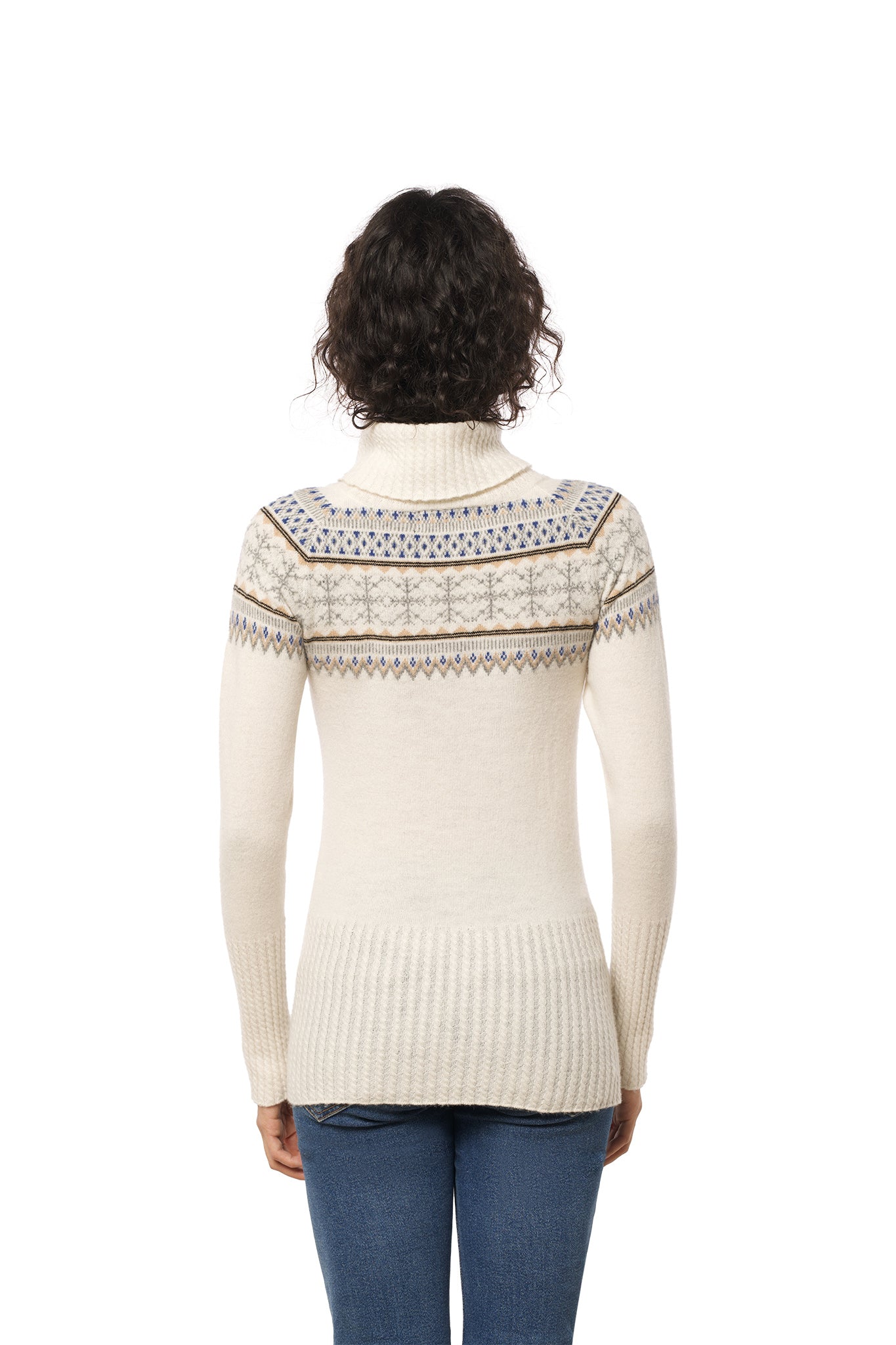 Norefjell cashmere sweater white