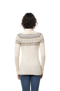 Norefjell cashmere sweater white