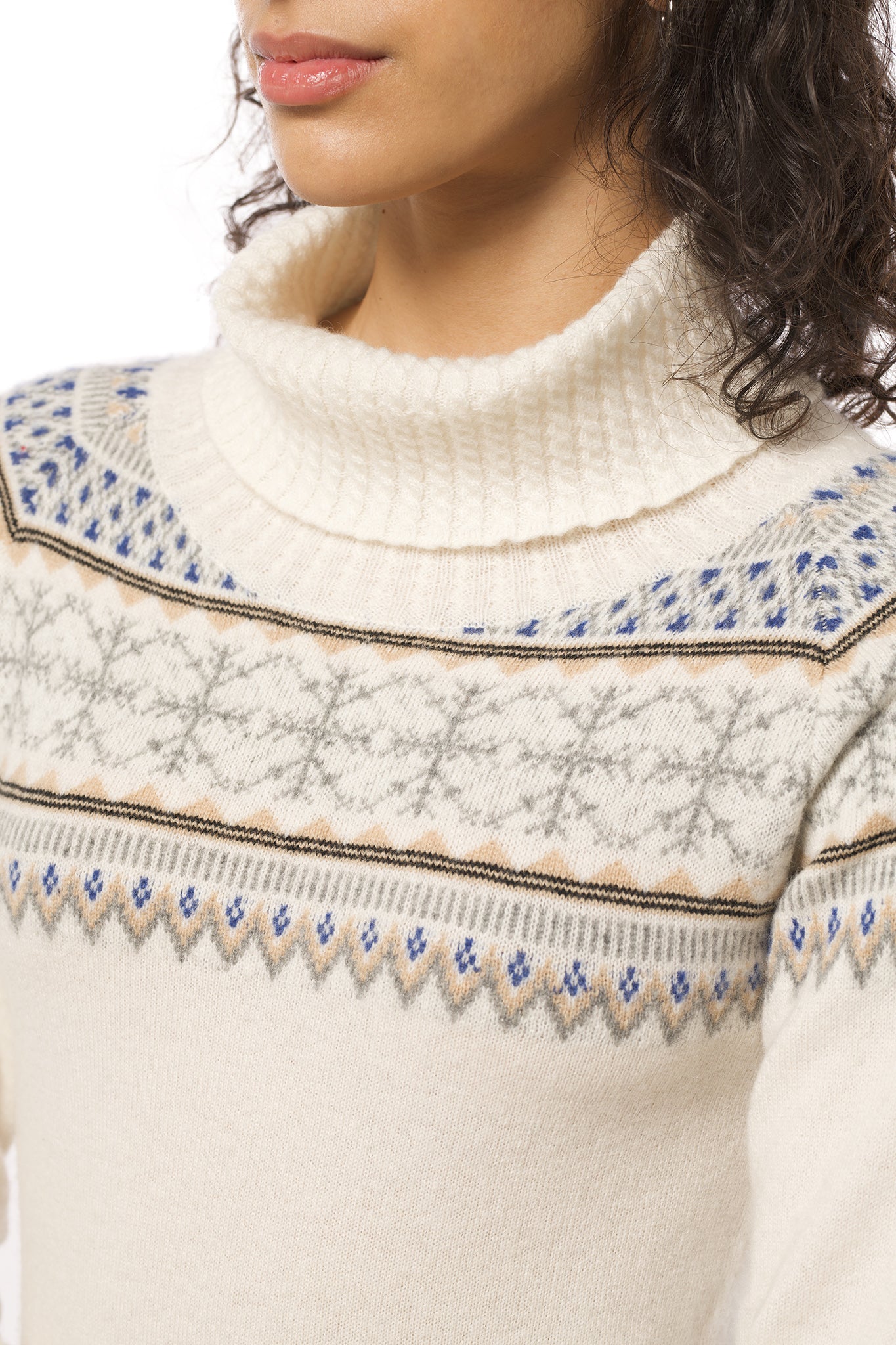 Norefjell cashmere sweater white