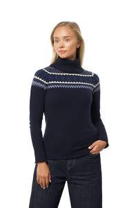 Norefjell Cashmere Sweater Navy Blue