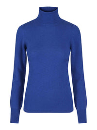 Turtleneck Cashmere Sweater – Ultra Blue