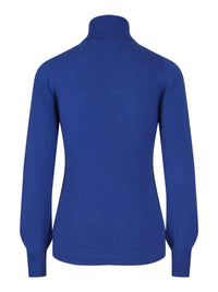 Turtleneck Cashmere Sweater – Ultra Blue
