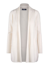 Cashmere Cardigan – White