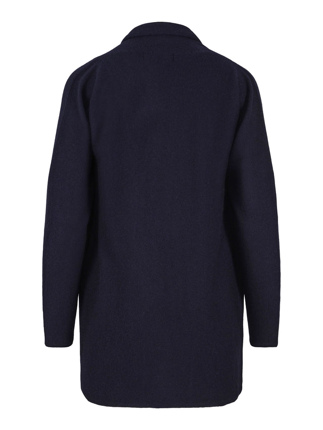 Cashmere Cardigan – Navy Blue