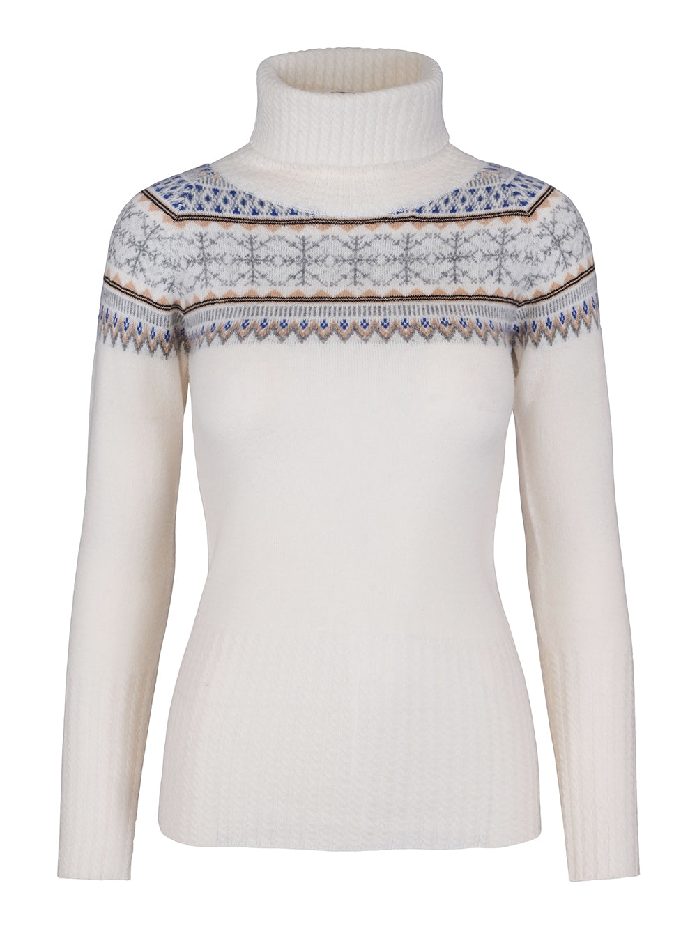 Norefjell cashmere sweater white