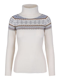 Norefjell cashmere sweater white