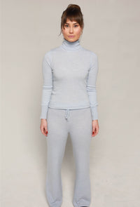 Cashmere Trousers – Blue Mist