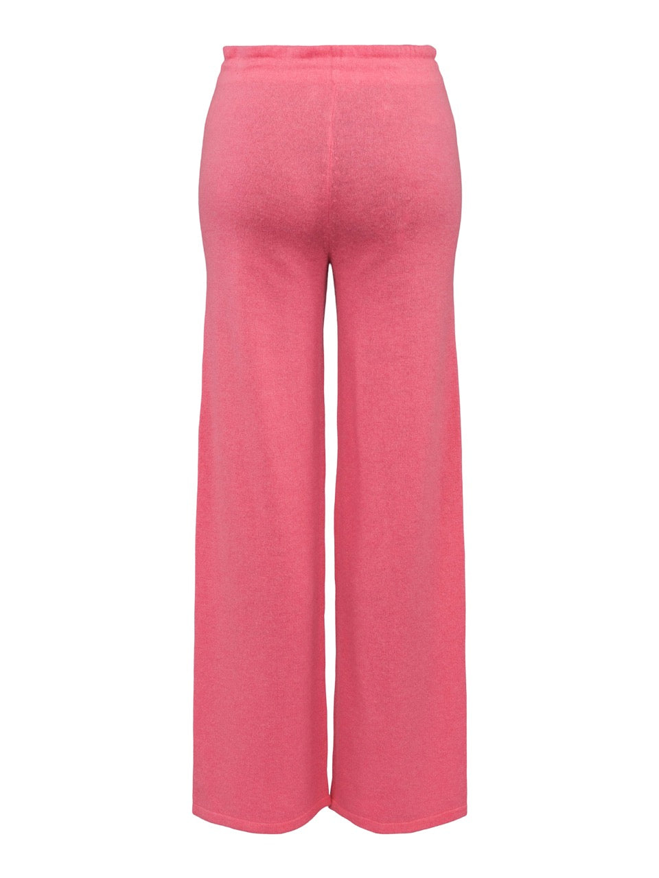 Cashmere trousers hot pink