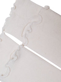 Cashmere Wrist Warmers – White